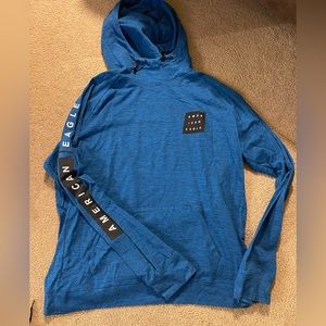 American Eagle Activewear Sweatshirt, XL, Blue